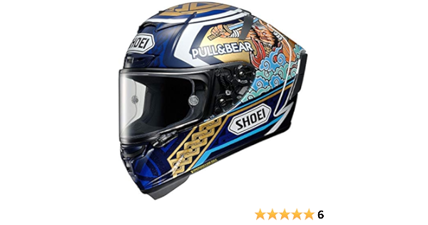 Amazon Com Shoei X Fourteen Helmet Marquez Motegi 3 X Small One Color Automotive