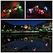 ECBUY Outdoor Solar Waterproof Color Changing LED Floating Lights Ball Pond Path Landscape Lamp ball for Swimming Pool Garden and Party Decor Outdoor Waterproof Pond Path Landscape lights Charges
