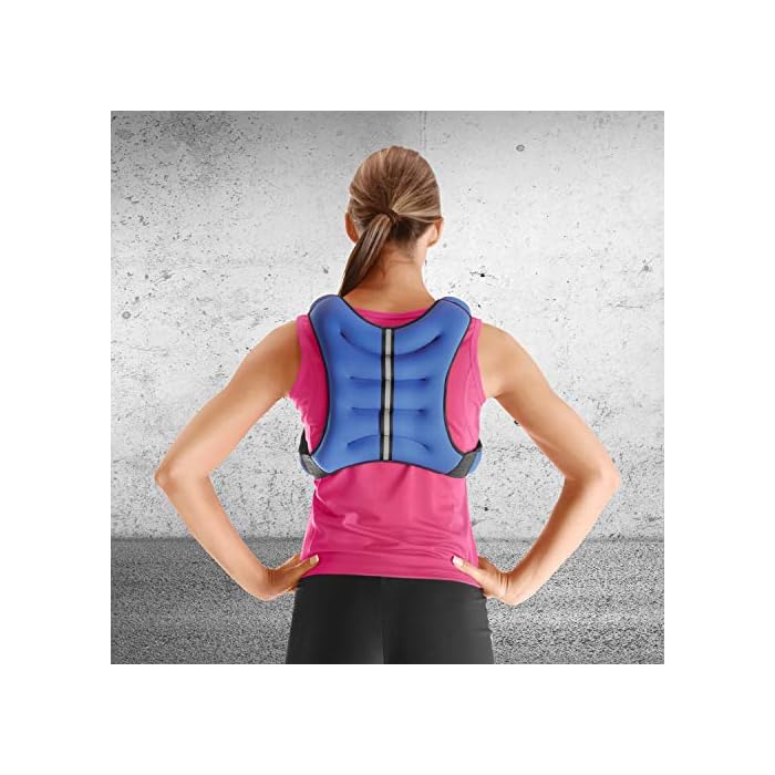 Tone Fitness Weighted Vest, 12 lbs Home Gym Warehouse