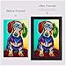 Diamond Art 5D DIY Diamond Painting Kits for Adults Kids by Number Full Square Drills Mosaic Beads Art Work (Dog, 30x40cm)