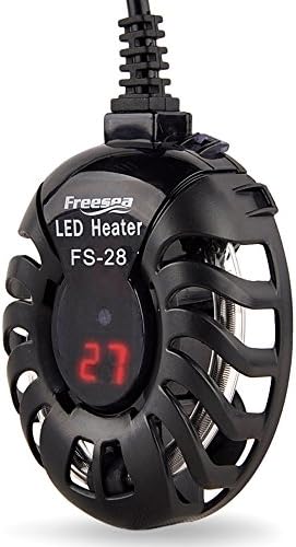 FREESEA Aquarium Heater with LED Display 100 Watt for 5 to 20 Gallon
