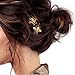 BESSKY 1 Pair/2PCS Style Exquisite Gold Bee Hairpin Side Clip Hair Accessories Party