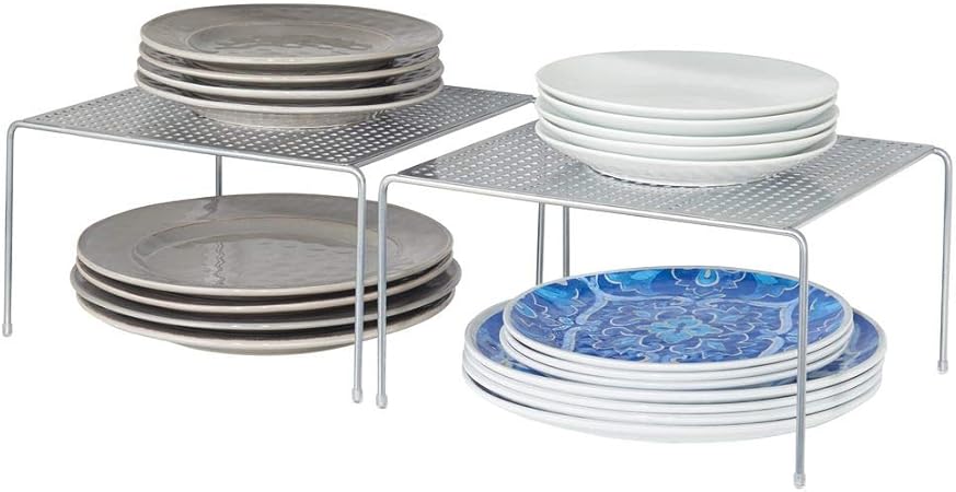 Amazon.de: mDesign 2er-Set Geschirrablage für die Küche – freistehendes