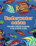 Image de Océan Underwater poissons livre de coloriage et de la vie de la mer (French Edition)