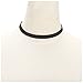 Choker Black & White Velvet Ribbon Gothic Collar 2 Set Necklace Girls Classic