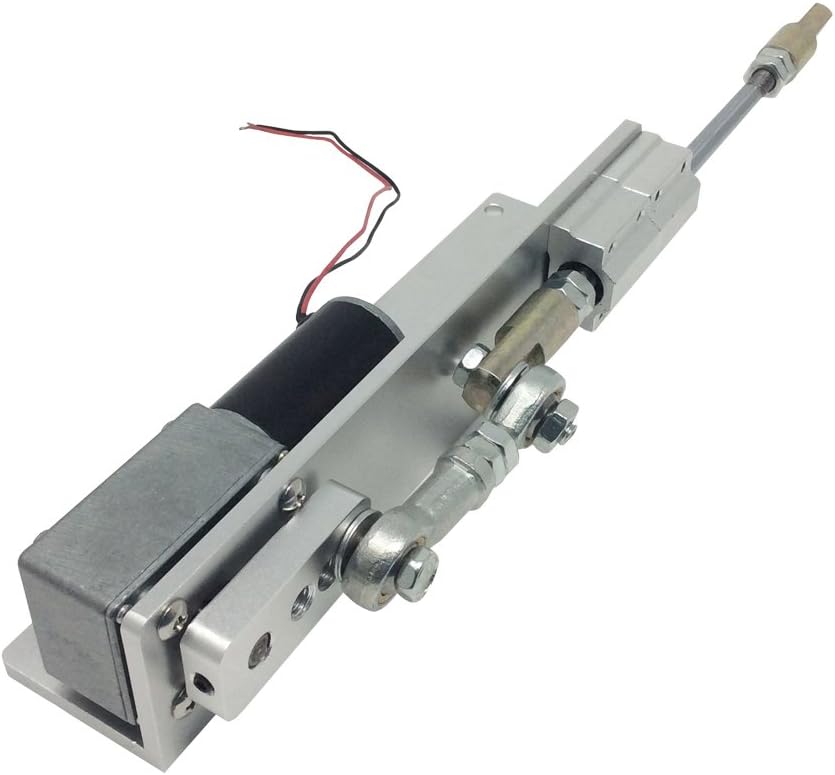 BEMONOC DIY Reciprocating Cycle Linear Actuator with DC Gear Motor 12V