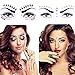 6 Sets Women Mermaid Face Gems Glitter,Temporary Tattoo Stickers Crystal Glitter Stickers Rhinestone Rave Festival Face Jewels, Eyes Face Temporary Stickers Decorations for Costume Parties