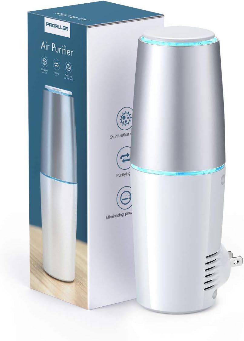 Portable UV Light Sanitizer, Eliminates Germs & Odor with UV-C Light Kill Airborne Viruses for Bedrooms, Kitchen, Bathroom, Pet Area, Nursery: Kitchen & Dining
