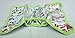 One Size Cloth Diaper Cover Snap with Double Gusset (Letter)