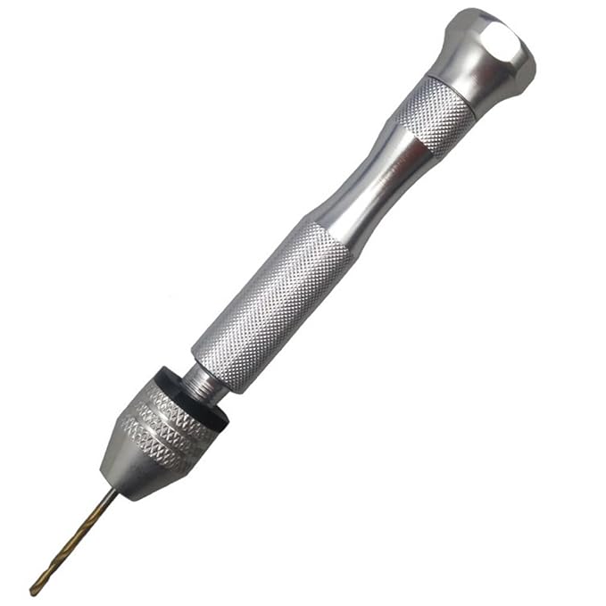 Generic K : Home Tools Manual Core Drill Hand Twist Drill Mini Hand Drill Gimlet Manual Punch Aluminum