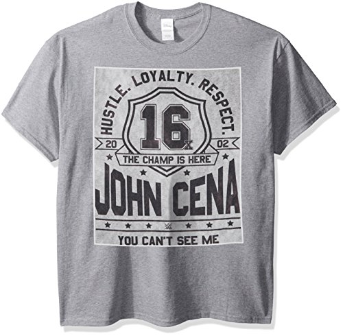 WWE Men's John Cena Fire Man T-Shirt