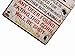 ERLOOD Warning Baiting Deer Is Illegal Metal Tin Sign, Tin Signs Vintage Coffee Wall Coffee & Bar Decor,size 12 X 8