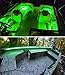 Seapon Pontoon Boat Light, Marine Led Light Strip for Duck Jon Bass Boat Sailboat Kayak Led Flex Lighting for Boat Deck Light Accent Light Courtesy Interior Lights Fishing Night,Green,12v, 5m(16.4ft)