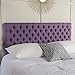 Christopher Knight Home Jezebel Headboard - Fully Upholstered, Queen / Full, Light Purple