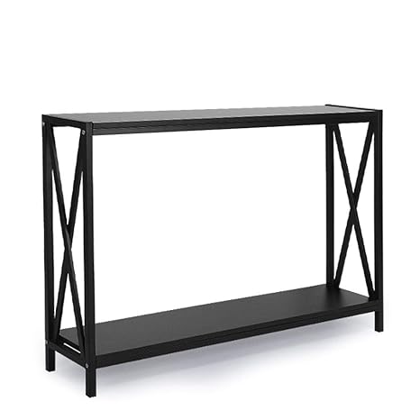 Amazon Com Pocreation 2 Shelf Industrial Vintage Hall Sofa Table