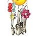 BWOGUE Spoon Pull Bird Toys with Sweet Sound for Parrot Cage Toys African Grey Amazon Cockatiel Conure