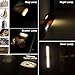Seatore Motion Sensor Light 16 LED Rechargeable Portable Night Light With Magnetic Strip for Closet, Attics, Hallway, Washroom, Cabinet, Cool White,2-Pack
