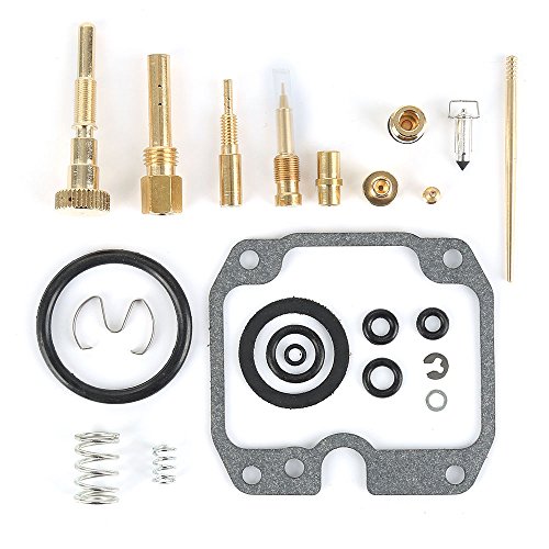 Click Here to See More Images OuyFilters(TM)Replacement Carburetor Carb Rebuild Kit Repair for 1986 1987 1988 1989 Yamaha YFM200 Moto 4