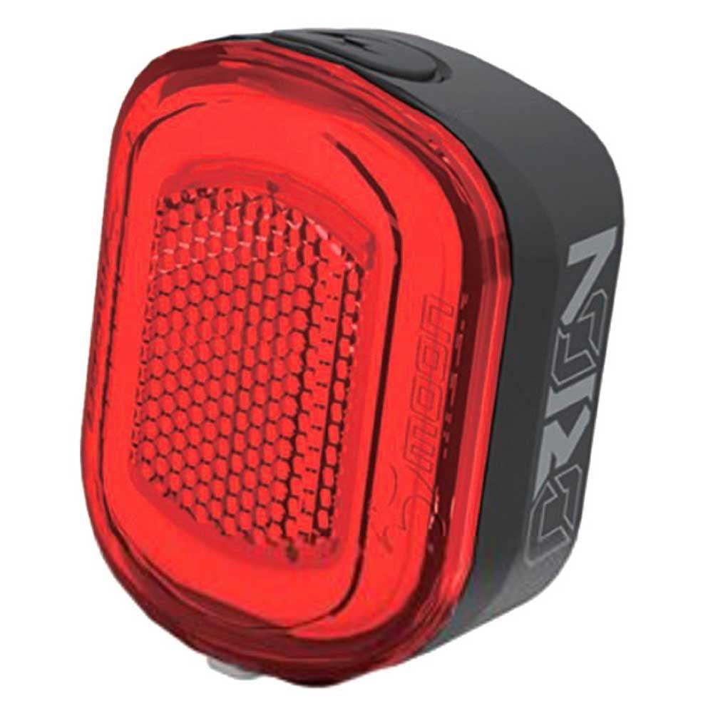 MOON Orion Bicycle Rear Light, Black-Red, One Size