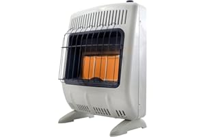 HEATSTAR BY ENERCO Heatstar 20,000 Btu Vent Free Radiant Natural Gas Heater With Thermostat And Blower