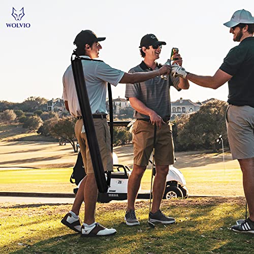 Upgraded Golf Beer Sleeve for Golf Bag with 7 Reusable Cold Packs XL