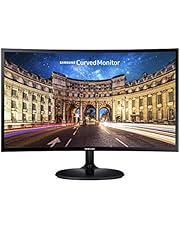 Samsung CF390 Series 27 inch FHD 1920x1080 Curved Desktop Monitor for Business, HDMI, VGA, VESA mountable, 3-Year Warranty, TAA (C27F390FHN), Black