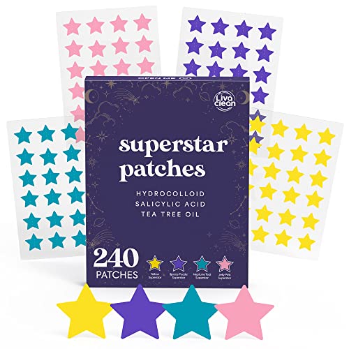 LivaClean 240 CT Superstar Acne Patches w/Salicylic