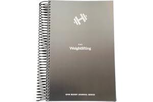 The Weightlifting Gym Buddy Journal by Habit Nest. 12-Week Personal Trainer & Progress Tracker. Fitness Planner / Workout Book that tells you exactly what to do and how to track progress. Provides 65 completely guided workouts, # of sets to do for each exercise, # reps to aim for, and provides a place to track all progress. #1 Workout Journal/Workout Planner for Women & Men. Workout Log Book / Fitness Journal / Notebook
