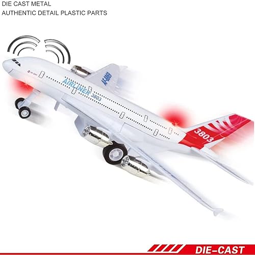 Pack: Diecast Commercial Airplane Toys, Big Model Airliners
