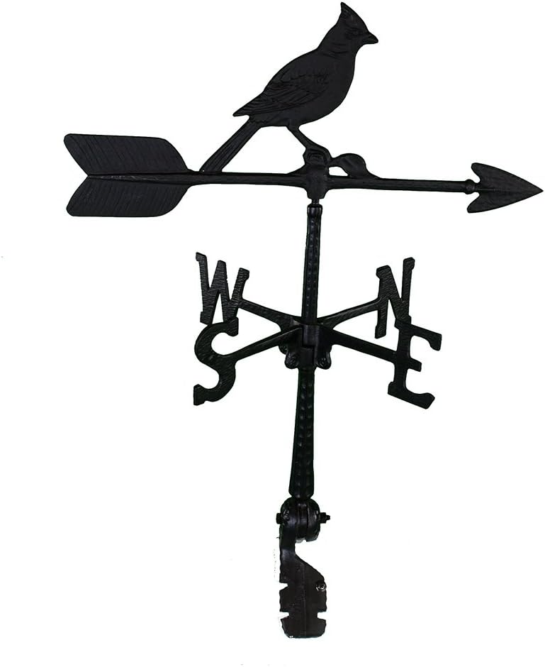 Weathervanes - Montague Metal Products 24-Inch Weathervane with Cardinal Ornament