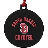 GRAPHICS & MORE South Dakota Coyote Aluminum Holiday Christmas Tree Ornament - 3.0" (7.6 cm) x 3.37" (8.6 cm)