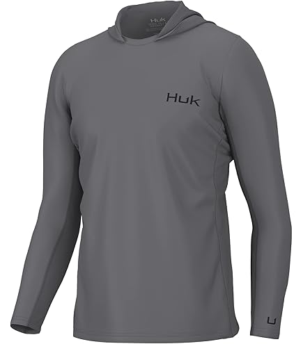 Sweat à Capuche Huk Performance Fishing (Homme, Taille L) - État Très Bon