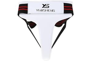 Female Groin Guard, Ergonomic Design Women Groin Protector for Boxing Karate Taekwondo Muay Thai Sanda, Comfortable Jockstrap