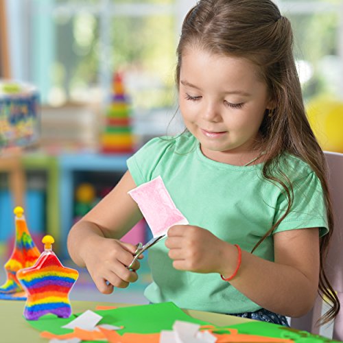 Sand Art Kit for Kids, Glow in The Dark Sand Art Bottles and Necklaces