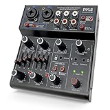 Pyle Professional Wireless DJ Audio Mixer - 4