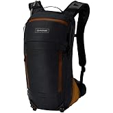 Dakine Seeker 10L Hydration Backpack with 3L Reservoir, Black/Rubber | 10L weather-tight hydration pack with 3L reservoir, breathable suspension and bike-focused storage
