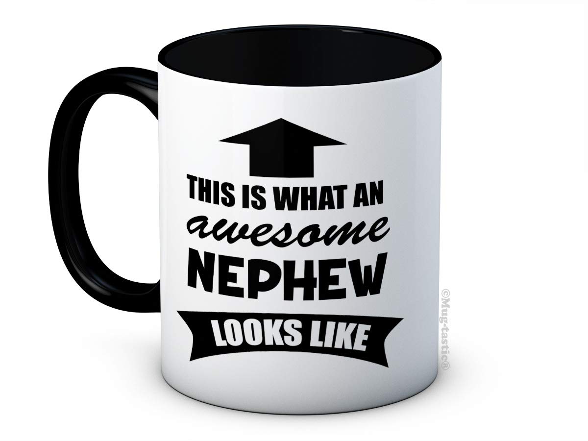 This is What an Awesome Nephew Looks Like - Funny Ceramic Coffee Mug