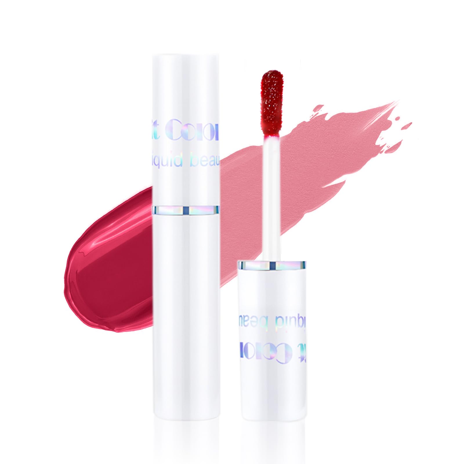 Prreal Peel Off Lip Stain, Long-lasting Tattoo Lip Liner Stain, Waterproof, Non-sticky and Transfer-proof Lip Liner Stain Peel Off, Super Pigmented Tattoo Lip Tint Stain, #01