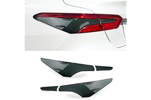 DLOVEG Tail Light Lamp Cover Guard Trim Compatible for 2018 2019 2020 2021 2022 Toyota Camry Accessories Tail Light Frame Bezels Decoration