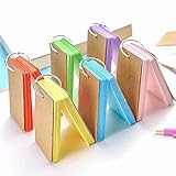 Koogel Flash Cards, 6 Pack 300 Revision Cards Index Cards Mini Notepads Blank Fl