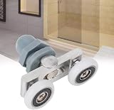 DEWIN 4 Pcs Shower Door Rollers 23mm Glass Sliding Track Wheels Replacement view 4
