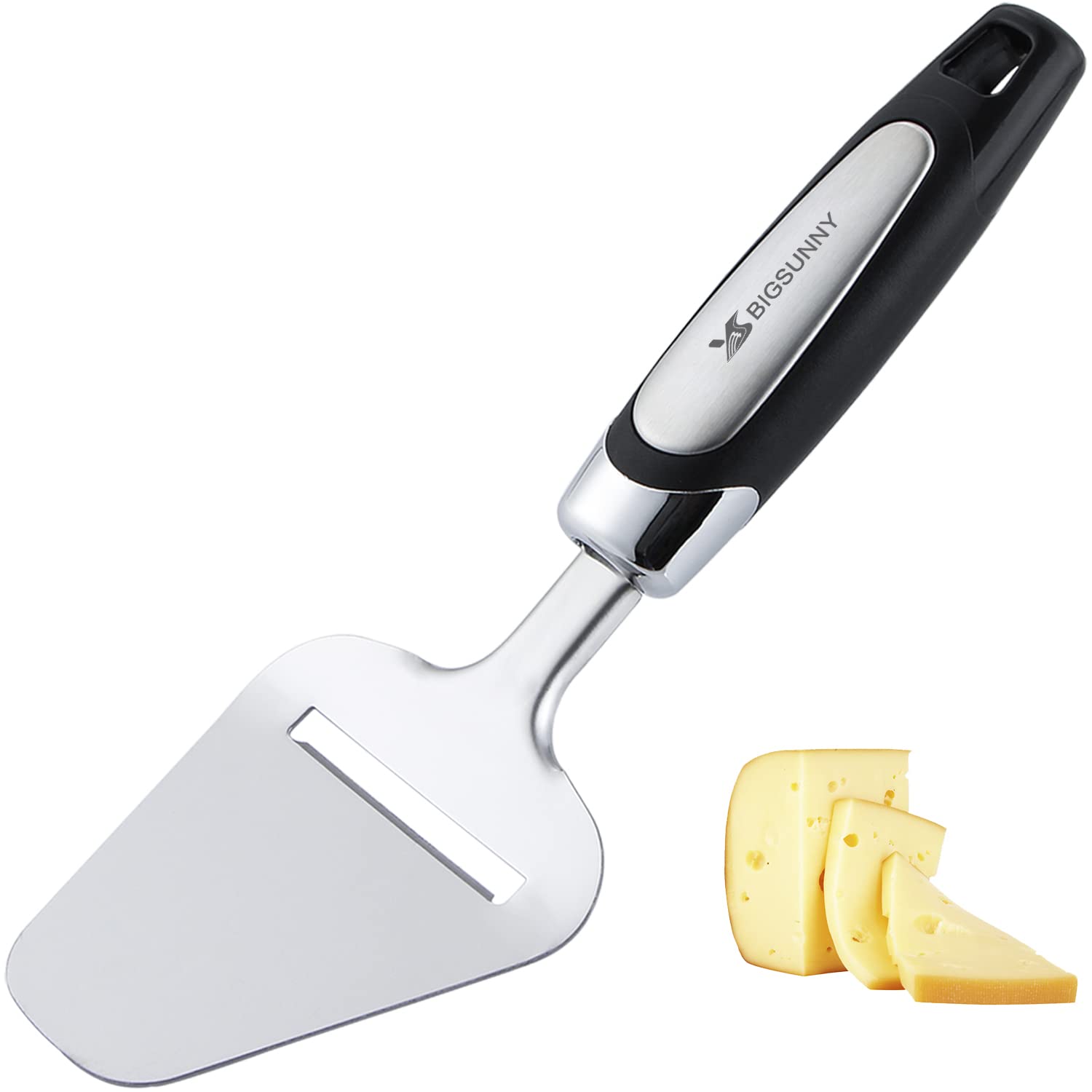 MSY BIGSUNNY Cheese Slicer, Heavy Duty Stainless Steel Cheese Plane โ image 1