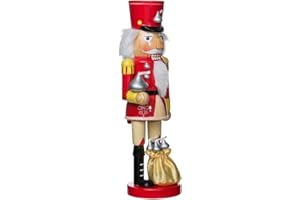 Kurt S. Adler Hershey Kisses Soldier Nutcracker, 14-Inch Red