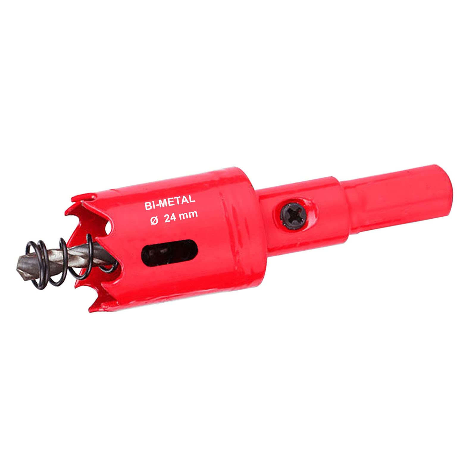 SagaSave 24mm HSS Bi-Metal Hole Saw with Corn Hole Drilling Cutter, Hole Cutter for Stainless Steel,Metal,Wood,Plastic,Drywall,Fiberboard,0.94inch 1PCS