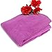 KING DO WAY Lounge Chair Beach Towel Cover Microfiber Pool Lounge Chair Cover with Pockets Holidays Sunbathing Quick Drying Terry Towels 82.5’’x27.5’’ (Pink)