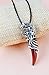 Retro Men's Stainless Steel Pendant Wolf Tooth Tribal Necklace Chain