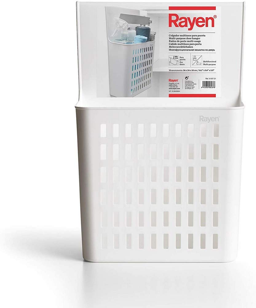 Rayen | Multipurpose hanger for cabinet doors | Multifunctional hanger | No installation required | Dimensions: 36 x 24 x 10 cm