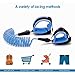 Baby Anti Lost Wrist Link - Wrist Leash for Kids - Child Safety Wristband - Toddler Harness Leashes (Blue)
