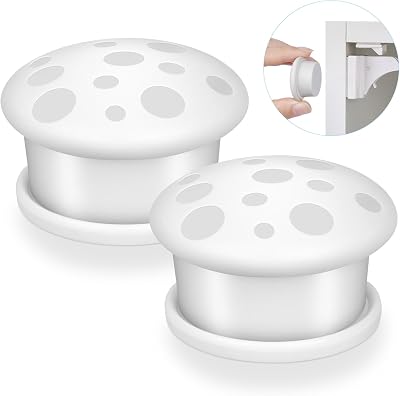 HOTUT Magnetic Cupboard Locks 2 Keys Child Safety No Tools Needed