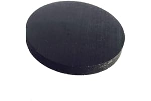 OTOOLWORLD 99.9% Purity Graphite Ingot Block EDM Graphite Plate Milling Surface (40MMx5MM)
